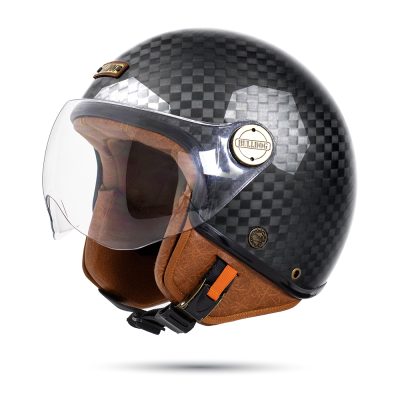 Nón Bulldog POM carbon rubik - Ảnh 2