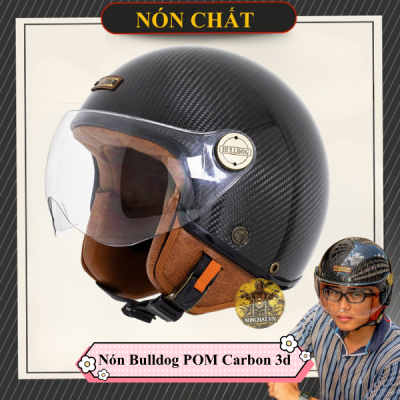 Nón Bulldog POM carbon 3D