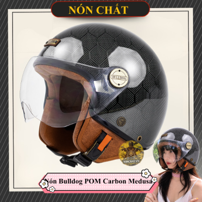 Nón Bulldog POM carbon Medusa