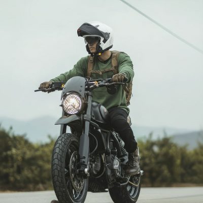 Nón lật hàm EGO E9 trắng - Ảnh 3