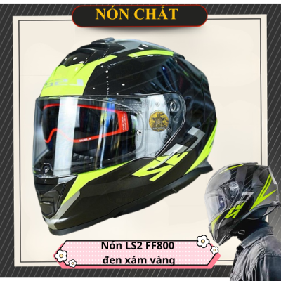 Nón LS2 FF800 đen vàng