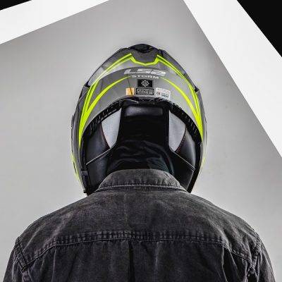 Nón LS2 FF800 đen vàng - Ảnh 3