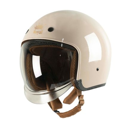 Nón Royal M139 trắng sữa - Ảnh 2
