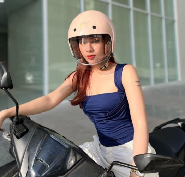 Nón Royal M139 trắng sữa - Ảnh 3