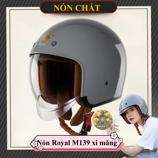 Nón Royal M139 xi măng