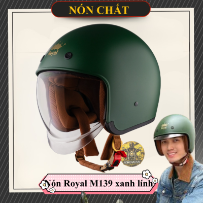 Nón Royal M139 xanh lính