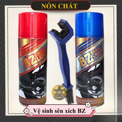 Chai vệ sinh, dưỡng sên Bz