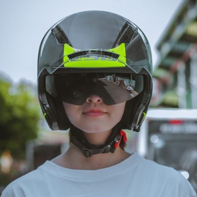 Mũ LS2 OF600 Black H-V Yellow - Ảnh 3