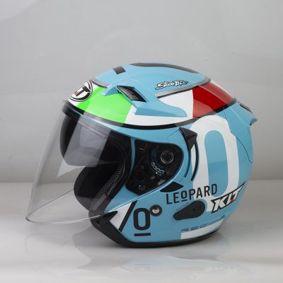 Nón 3/4 KLT 2 Kính Leopad - Ảnh 8