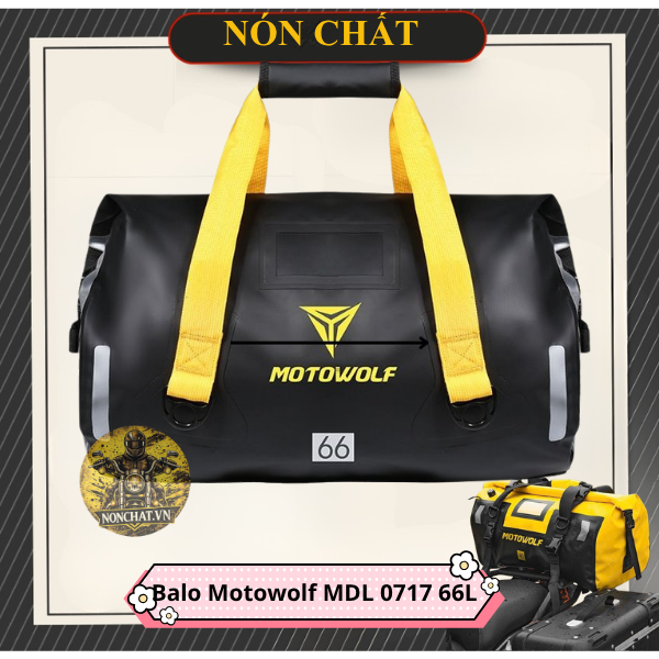 Balo chống nước Motowolf MDL0717 66L