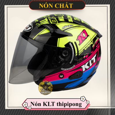 Mũ 3/4 2 Kính KLT Thipipong