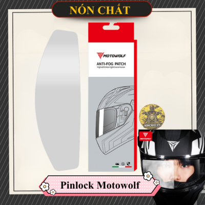 Dán chống sương mờ cho mũ bảo hiểm Pinlock Motowolf