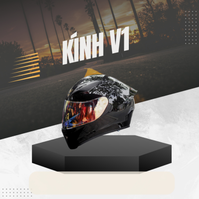 Kính thay thế nón bảo hiểm royal M179, M138B, M266, M137, Roc 03, Roc 04, Roc 05 - Ảnh 5
