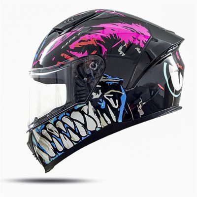 Nón Fullface Yohe 985 đen hồng - Ảnh 2