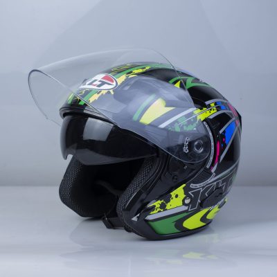 Mũ 3/4 2 Kính KLT Project ZR - Ảnh 4