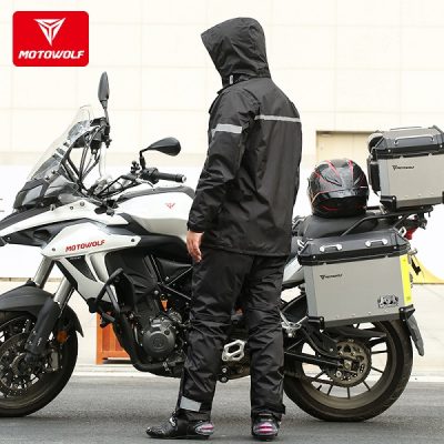 Áo Mưa Bộ Motowolf  MDL0401 Đen - Ảnh 4