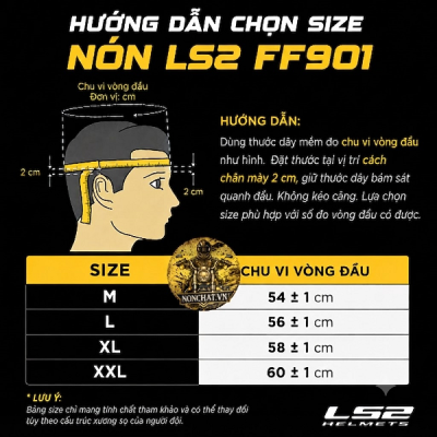 Nón LS2 FF901 carbon đen gạch đỏ - Ảnh 4
