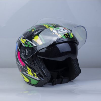 Mũ 3/4 2 Kính KLT Project ZR - Ảnh 7