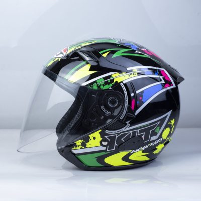 Mũ 3/4 2 Kính KLT Project ZR - Ảnh 8