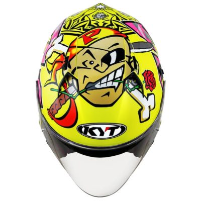 Nón KYT NFJ Espargaro Misano (Hải Tăc) - Ảnh 2