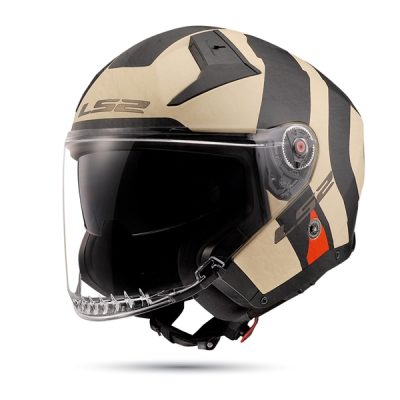 Nón Ls2 OF603 Special Gloss Sand - Ảnh 2