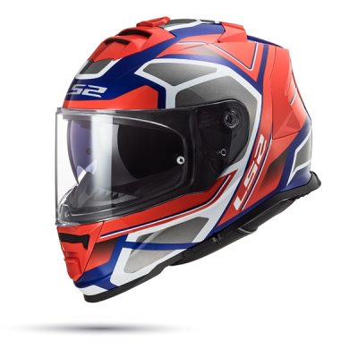Nón Ls2 FF800 Faster Red Blue - Ảnh 2