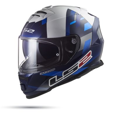 Nón Ls2 FF800 Mcphee Replica Blue White - Ảnh 2