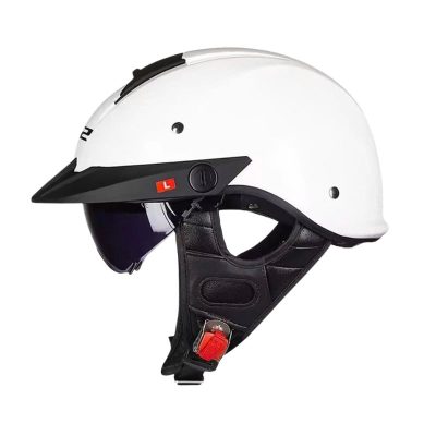 Nón lS2 OF590 trắng - Ảnh 2