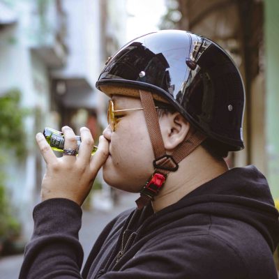 Nón Bulldog Gang Đen Bóng - Ảnh 3