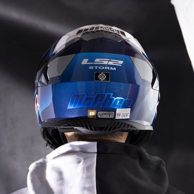 Nón Ls2 FF800 Mcphee Replica Blue White - Ảnh 4
