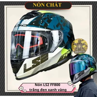 Nón Ls2 FF800 Sprinter Black Silver Cobalt