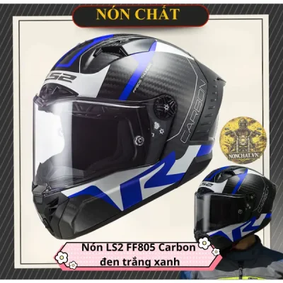 Nón Ls2 FF805 CRacing1 Blue White
