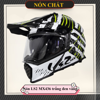 Nón LS2 MX436 Evo Cào Cào Verve Black White