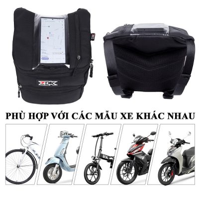 Túi Treo Đầu Xe Máy ZDK K2 - Ảnh 2
