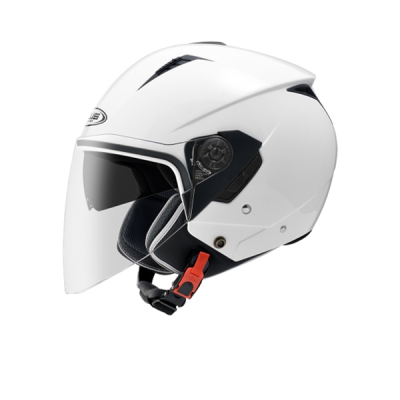Nón Zeus 205 Solid Gloss White (Trắng Bóng) - Ảnh 2