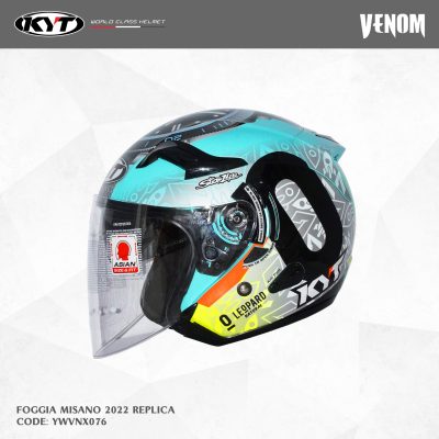 Nón KYT Venom Leopad đồng hồ - Ảnh 5