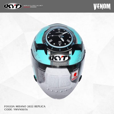 Nón KYT Venom Leopad đồng hồ - Ảnh 4