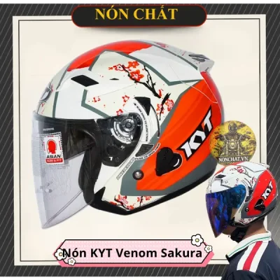 Nón KYT Venom Sakura