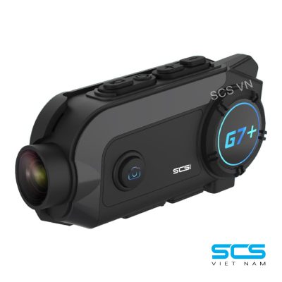 Tai nghe bluetooth intercom tích hợp camera hành trình SCS G7+ - Ảnh 2