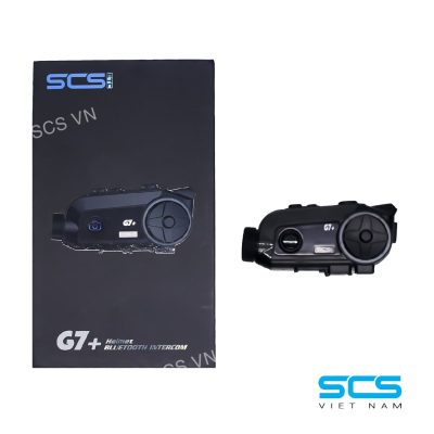 Tai nghe bluetooth intercom tích hợp camera hành trình SCS G7+ - Ảnh 3