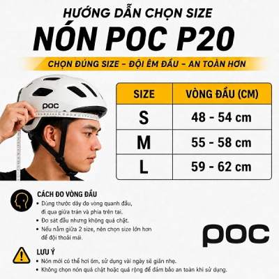 Nón Poc P20 Trắng Hồng - Ảnh 3