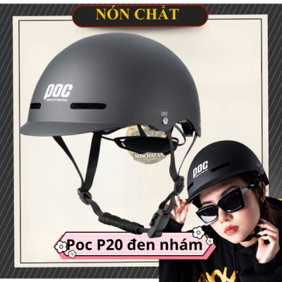 Nón Poc P20 Đen Nhám