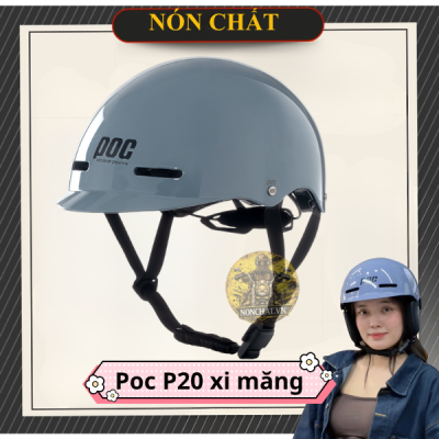 Nón Poc P20 Xám Xi Măng