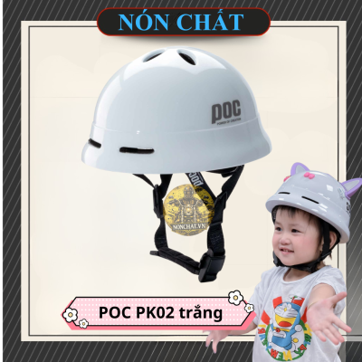 Nón Poc PK02 Trắng