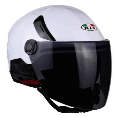 Nón Bảo hiểm KLT 1/2 K6 Trắng - Ảnh 4
