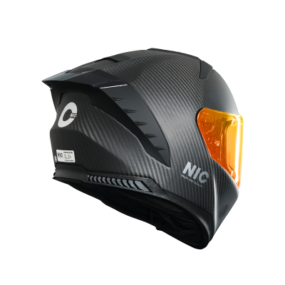 Nón Fullface NIC N01-F Full Carbon 3k Nhám - Ảnh 2