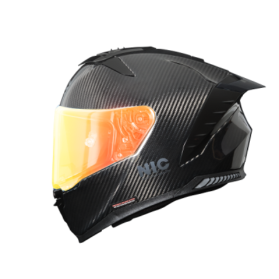 Nón Fullface NIC N01-F Full Carbon 3k Bóng - Ảnh 4