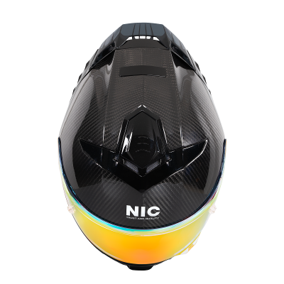 Nón Fullface NIC N01-F Full Carbon 3k Bóng - Ảnh 3