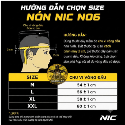 Nón Fullface NIC N06 Carbon Forged Bóng - Ảnh 4