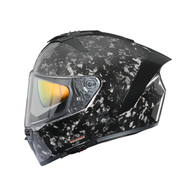 Nón Fullface NIC N01 Carbon Forged 2 Kính - Ảnh 2